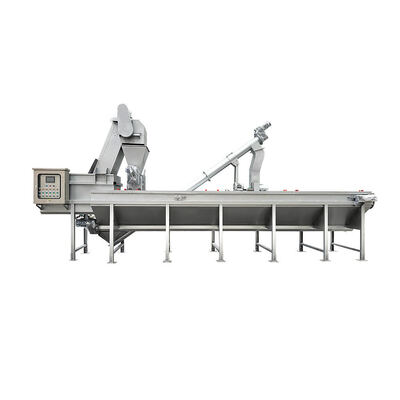 Impianto di trattamento delle acque reflue per la separazione sabbia-acqua autopulente, macchina integrata per il trattamento delle acque reflue, sistema di filtrazione ad alta efficienza