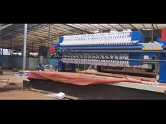Nuovo Filtro Pressa Automatico per la Disidratazione dei Fanghi per il Sistema di Trattamento del Fango Edile