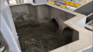 Macchina di disidratazione dei fanghi del torchio a vite
